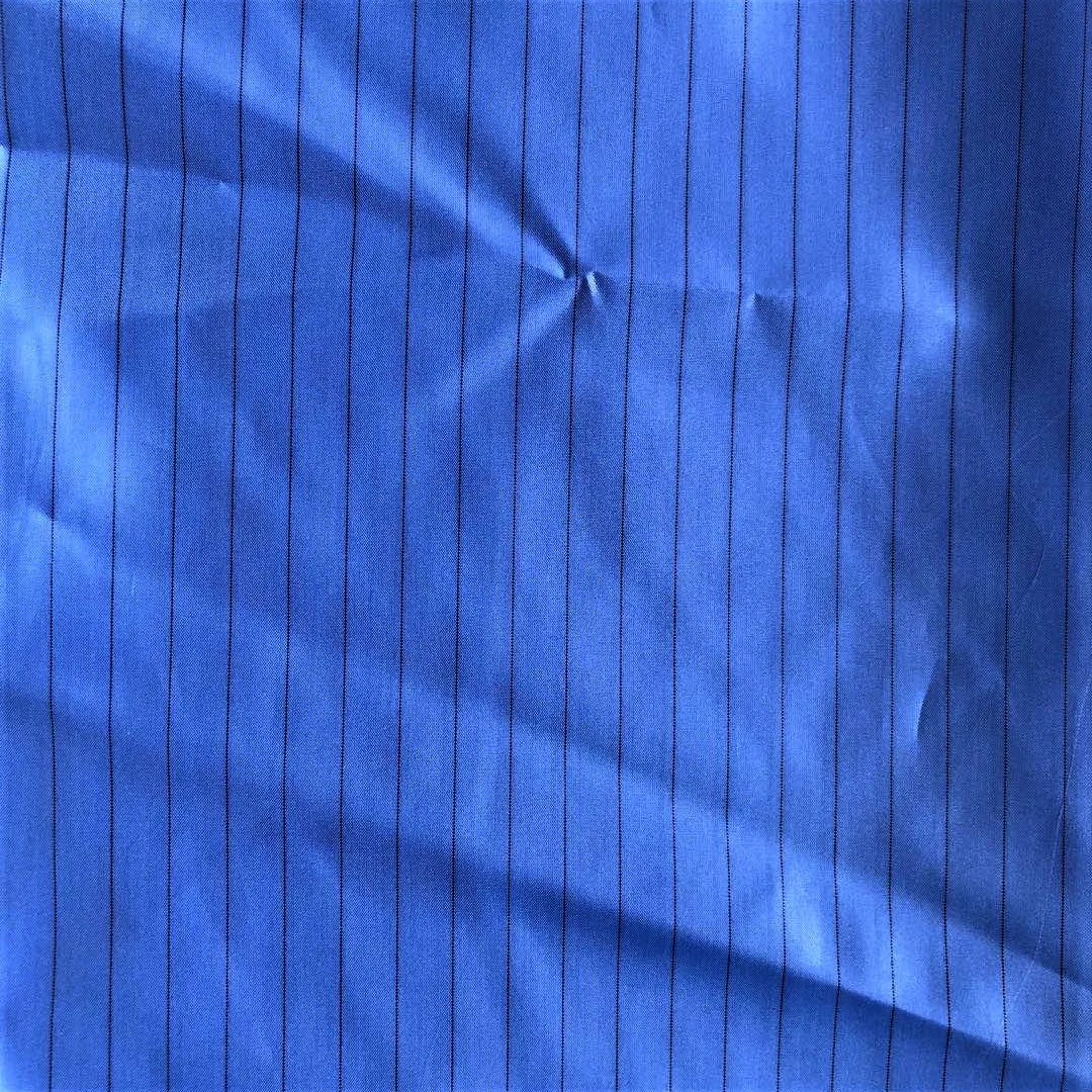 
100% polyester fiber stripe anti-static and 1.0 Ch stripes 