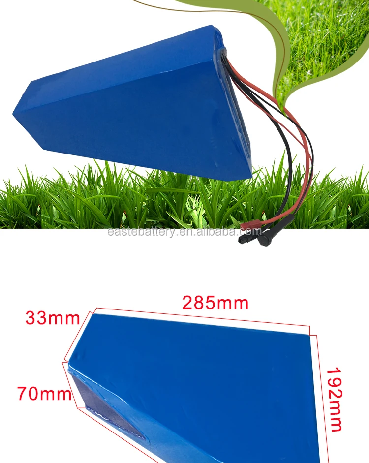 Triangle Battery 52v 12ah Large Triangle Battery Pack Triangle 18650