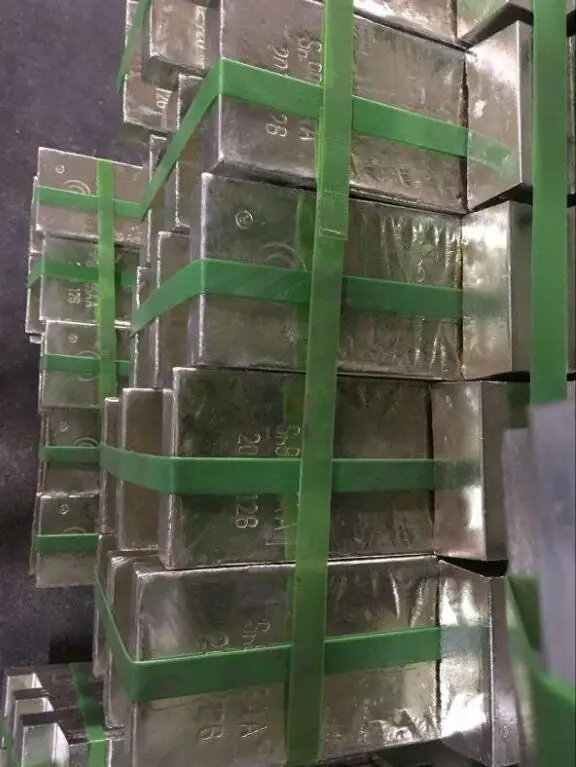 Tin Ingot Sn Pure Ingot Tin Bronze Ingots Sn99.99 Sn99.95 Sn99.90 Buy