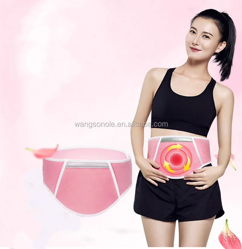 Women Menstrual Cramp Belt Menstrual Heating Pad Therapy Reliever