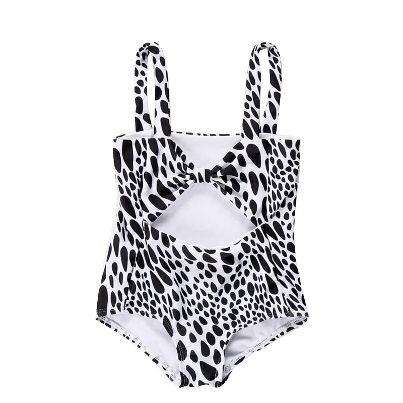 Baby Girls One-piece Leopard Print Swimsuit Toddler Girl Swimwear ...
