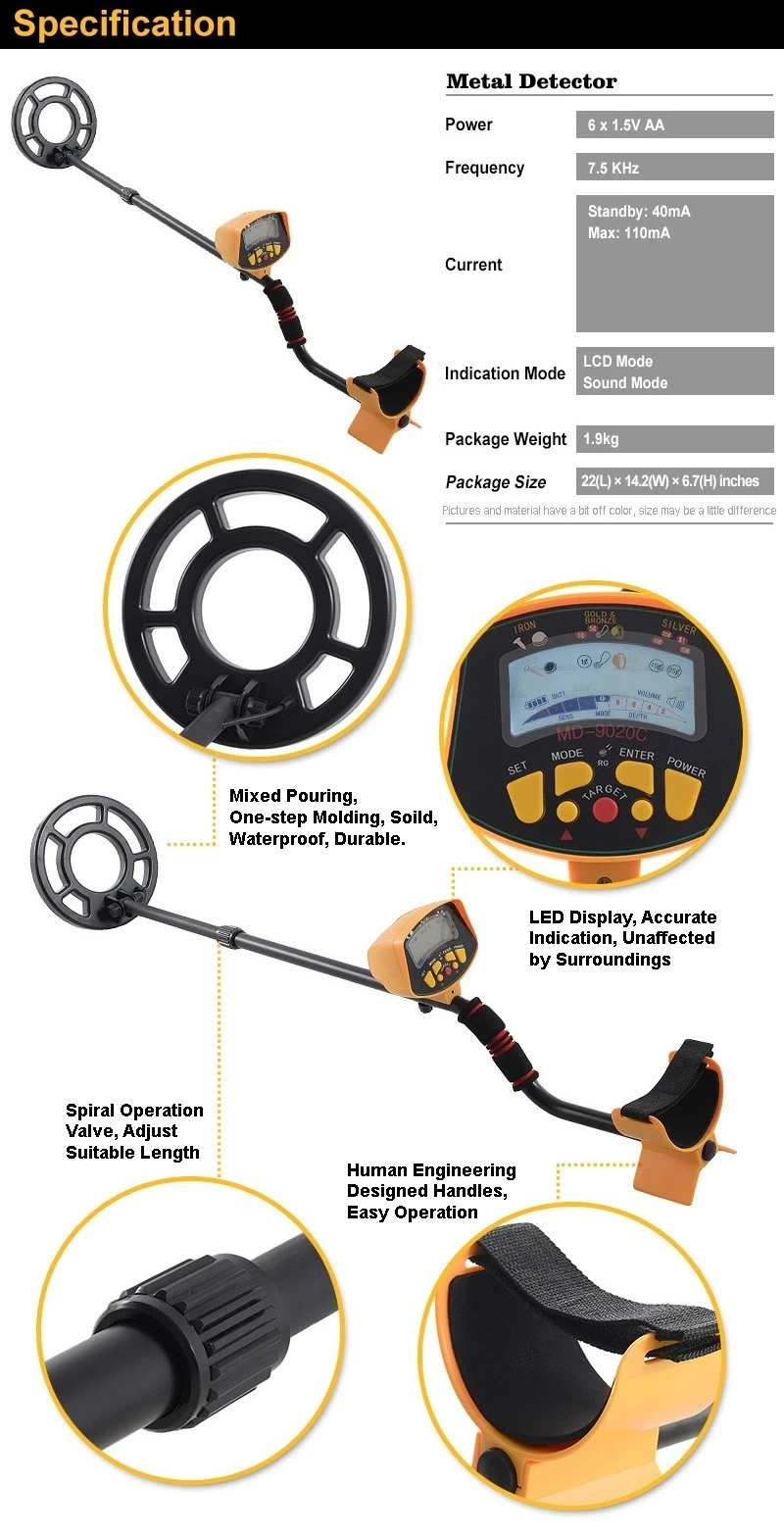 Identify Display Type All Metal All Metal Detectors Gold Metal Detector
