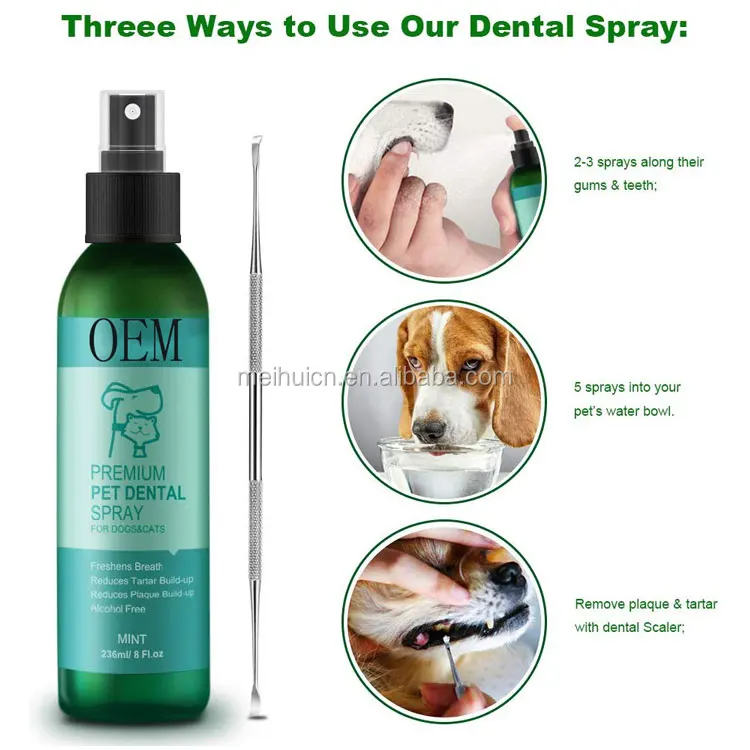 dog dental spray