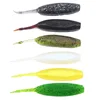 New 9cm/8g single needle tail salting Fly pupae potatoes soft lure worm grub lure