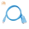 6Feet PL2303 USB 2.0 to RS232 DB9 Serial Port Adapter Cable Supports Windows 10 8 7 and Mac Linux