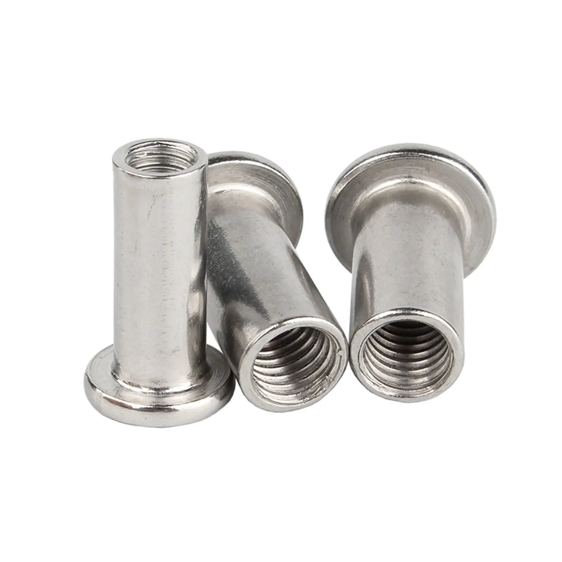 Stainless Steel Flat Head Hex Socket Furniture Connector Bolts And