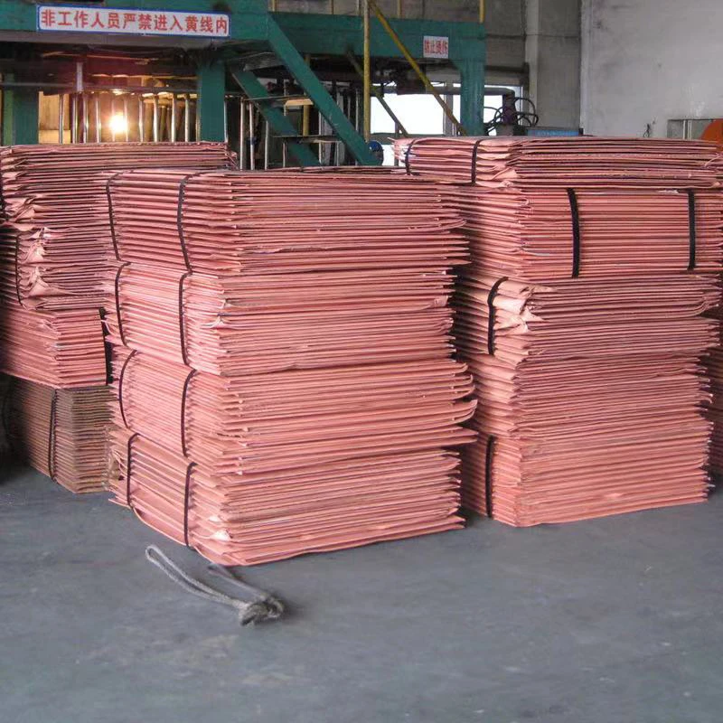 Copper Cathodes Supplier 99.99 Copper Cathode Electrolytic High Pure