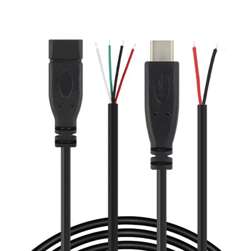 Support Oem Usb2.0 Type C To Bare Open End Wire Usb C Cable Buy Open Type C Cable,Open End