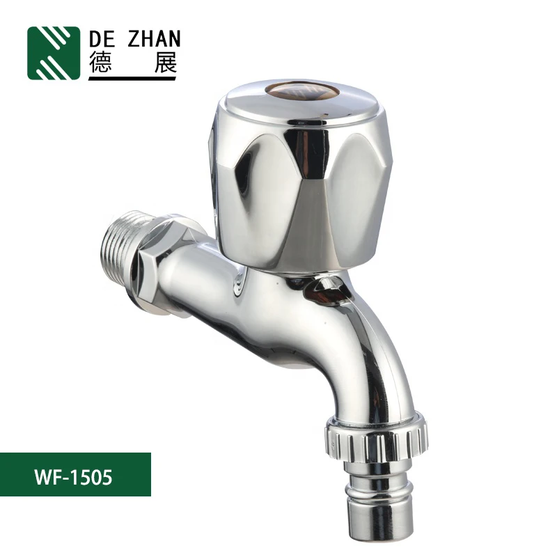 Single Handle Bibcock Wall Mounted Quick Open Plastic Faucet Tap