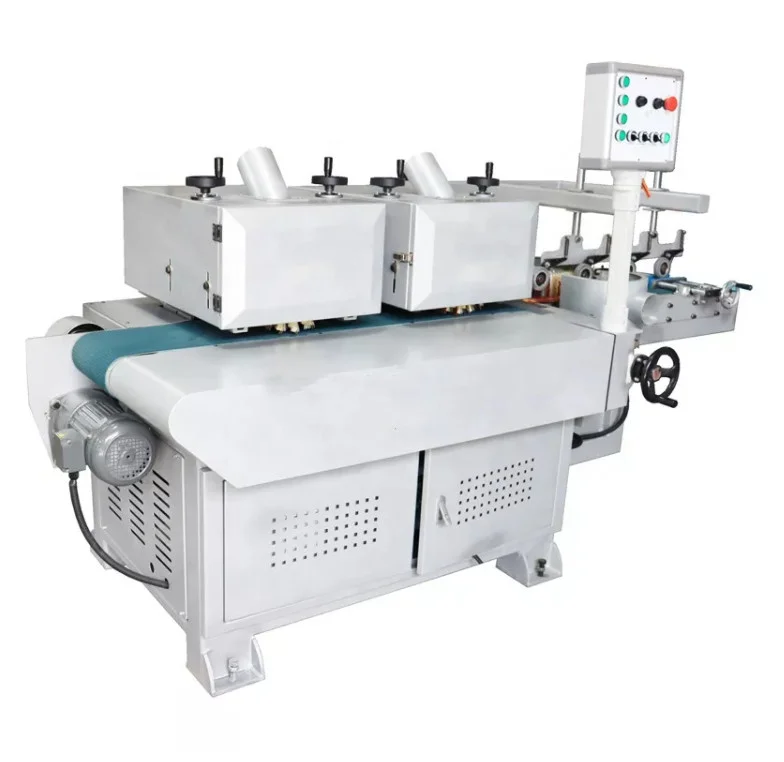 Industrial Wood Wire Brush Drum Sander 3 Sides Sanding Machine For