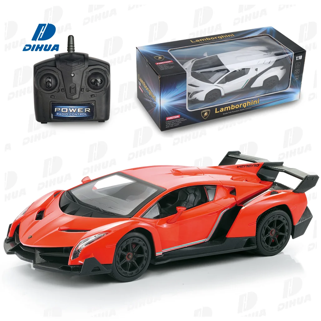 2.4GHz Lamborghini Veneno 1:18 RC Car - Remote Control Racing Toy