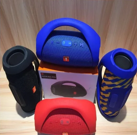 Professional BOOMS BOX MINI E10 Splash-proof Portable Speaker Stereo Speaker with Handle Bluetooth V3.0 Speaker - ANKUX.COM