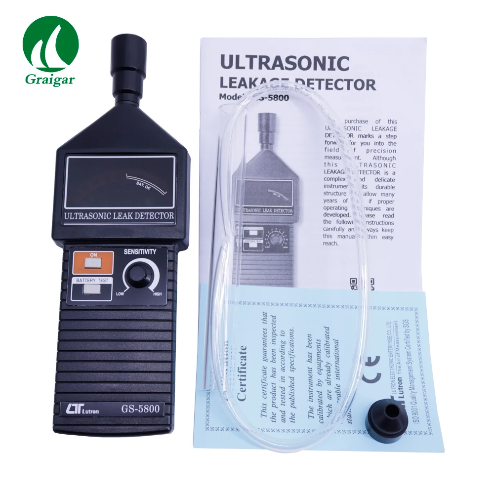 Lutron Gs5800 Ultrasonic Leak Detector Pressure Vacuum Water Gas Or