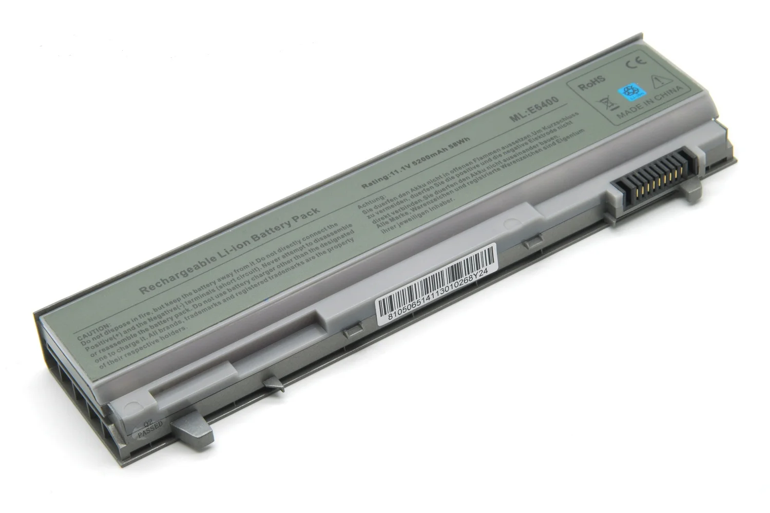 5200mah Battery For Dell Latitude E6400 E6410 E6500 E6510 Pt434 Laptop 1336