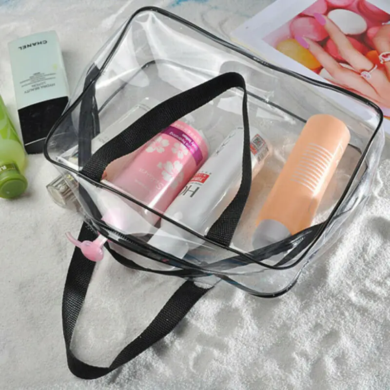 Custom Packaging Clear Pvc Cosmetic Bag - Buy Cosmetic Bag,Pvc Garment ...