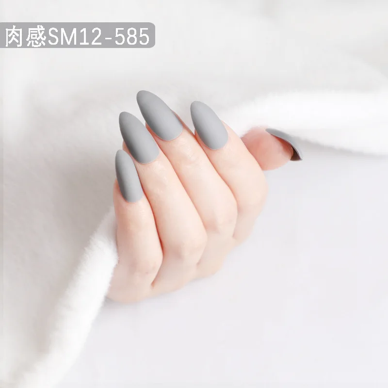 Factory direct a variety of styles false full cover matte nail tips