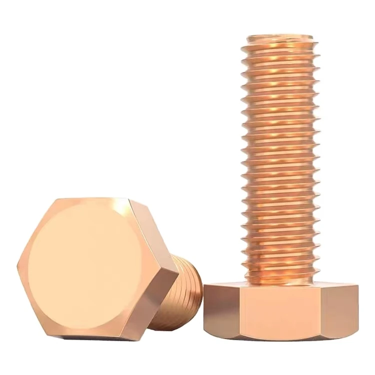 Red Copper Outer Hexagonal Bolt,Red Copper,Red Copper Conductive And Conductive Hexagonal Copper