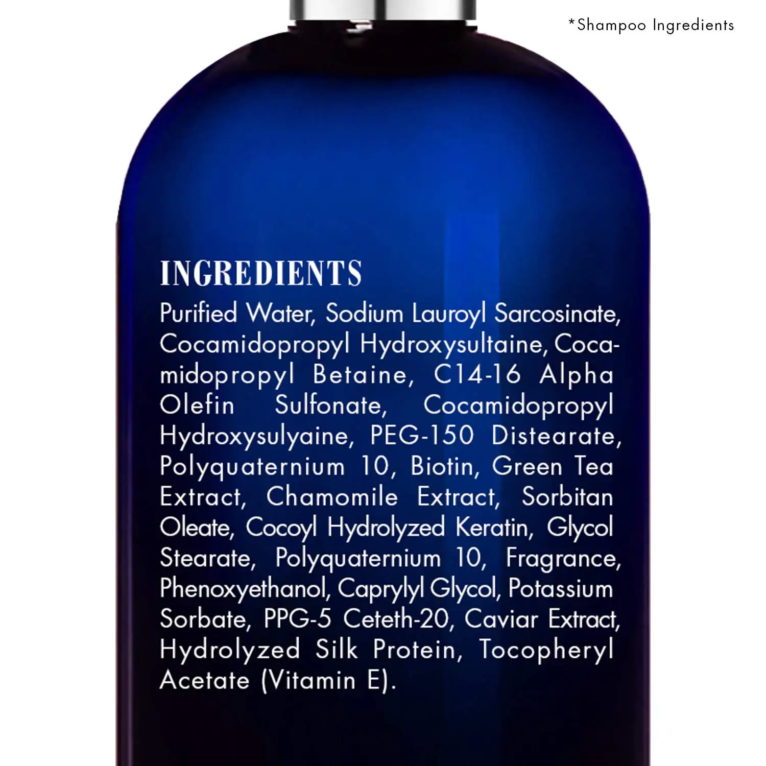 Caviar Shampoo And Conditioner Set With Keratin And Silk Protein Safe