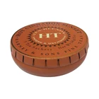 Wholesale High Quality Mint Round Tin Can Breath Chewing Gum Candy Packaging Box Metal Click Clack Tin Box