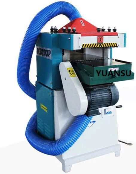 
Hot sale MB203F double side woodworking planing machine thickness electric wood planer machine 