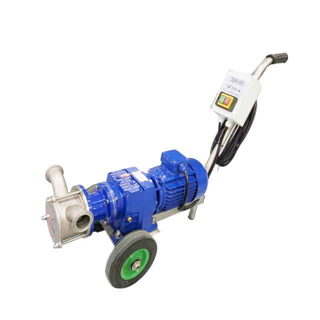 Flexible Impeller Pump For Grape Food Grade Material Pumps To Transport