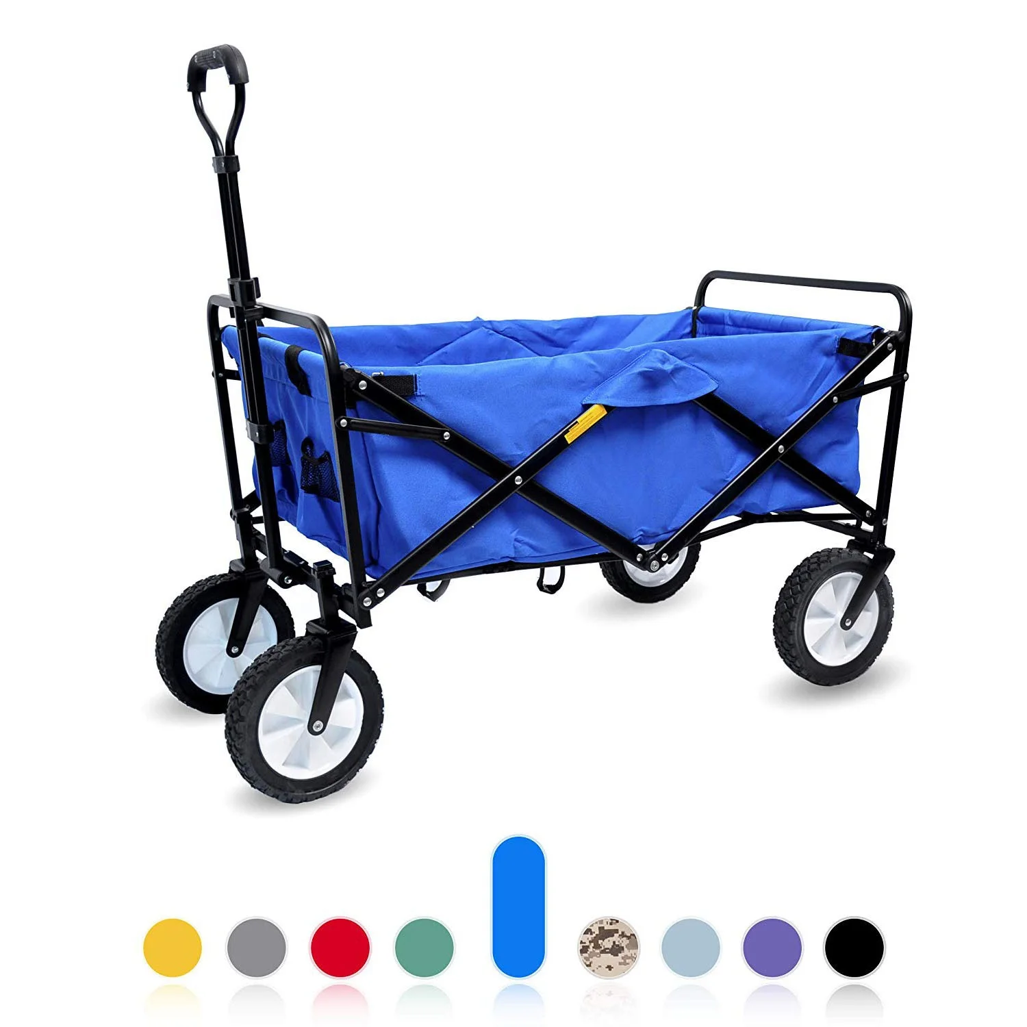 Collapsible Outdoor Utility Wagon,Heavy Duty Folding Garden Portable