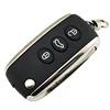High Quality Auto Case 3 Button Flip Remote Key Shell HU66 for Bentley Car 0210235