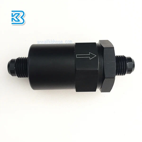 Diesel 8MM Valvula Aluminio Antiretorno Válvula De Retención Gasolina Gasoil