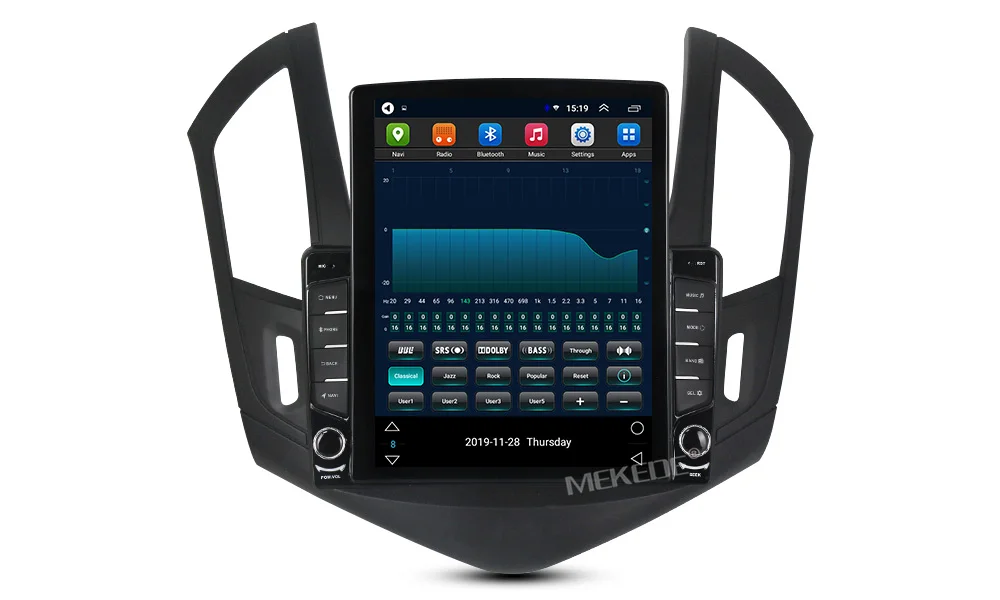 Tesla Vertical Android Ips+2.5d+dsp 4g Lte Car Radio Player For