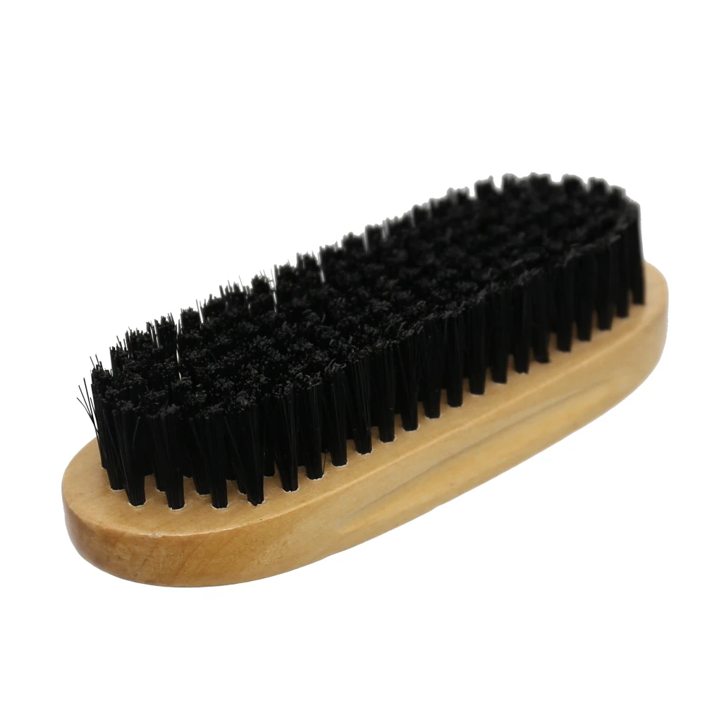 Cleaning Brush Pp Bristles Stainless With Wooden Handle Hard Clothes ...