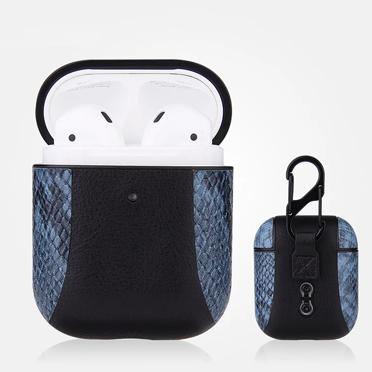 Luxury Pu leather Earphone Bag for Apple Airpods Pro Case