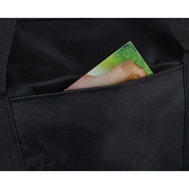 Wholesale Black Mesh Side Pocket Design Waterproof Carry On Travel Bag Duffel Gym Sport Bag