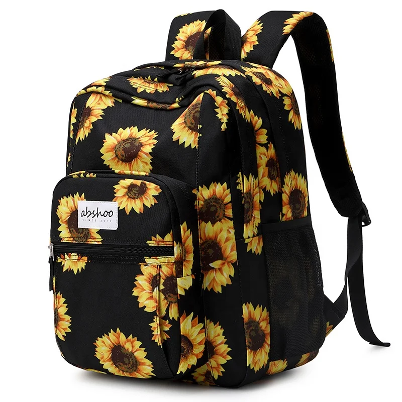 Personalized Sunflower Backpack | Backpack | Backpack Women | Laptop deals Backpack | Vegan Backpack | Sunflower Gift | Sunflower |