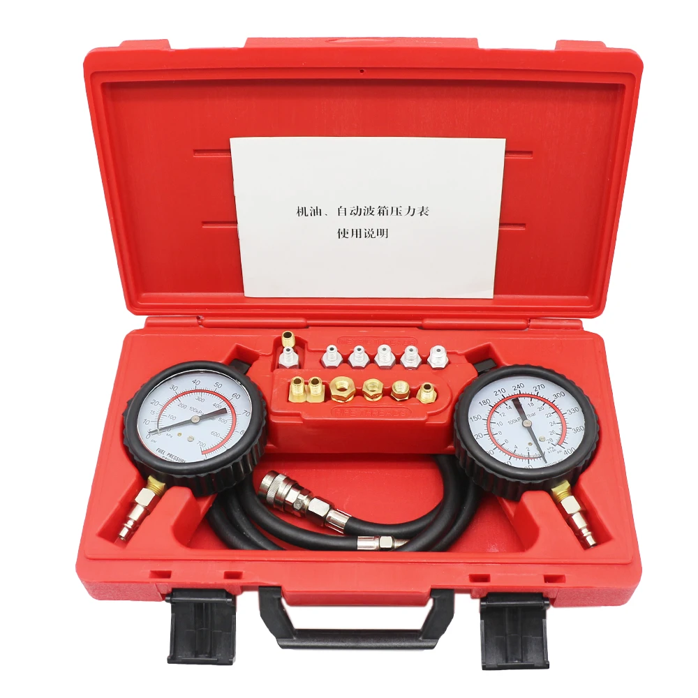 Md3036 Professional Automatic Transmission Oil Pressure Tester Kit High And Low Pressure