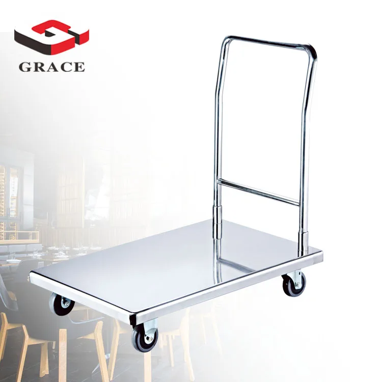 Details about   220LB Portable Cart Folding Dolly Push Truck Hand Collapsible Warehouse Trolley 