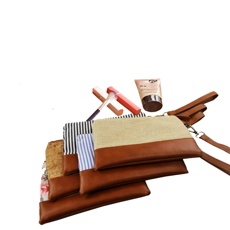 Small Durable Canvas Zipper Pouch