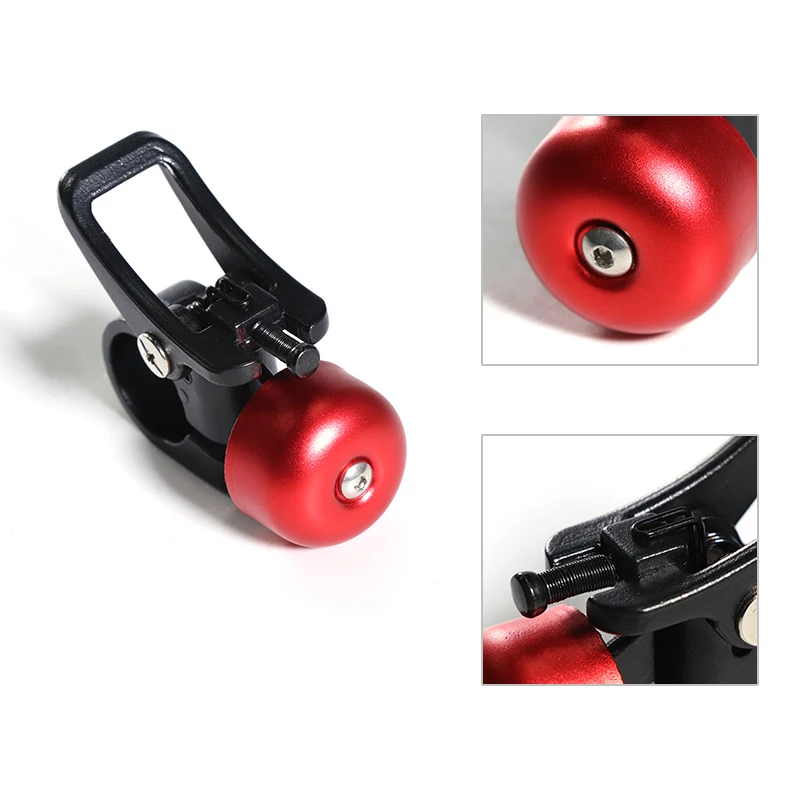 Superbsail Scooter Horn Aluminum Alloy Bell For Xiaomi M365 Scooter Loud Siren Kid Bike Scooter MTB Bells Cycling Accessories factory