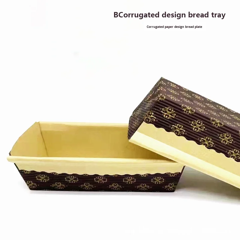 Medium-Durable Boat-Shaped Cake Tray/Cup and Rectangular Corrugated ...