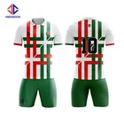 One-Stop Service Sublimation Jersey Soccer Custom Polyester Dry Fit Team Youth Wear Uniform Kits for Sale
