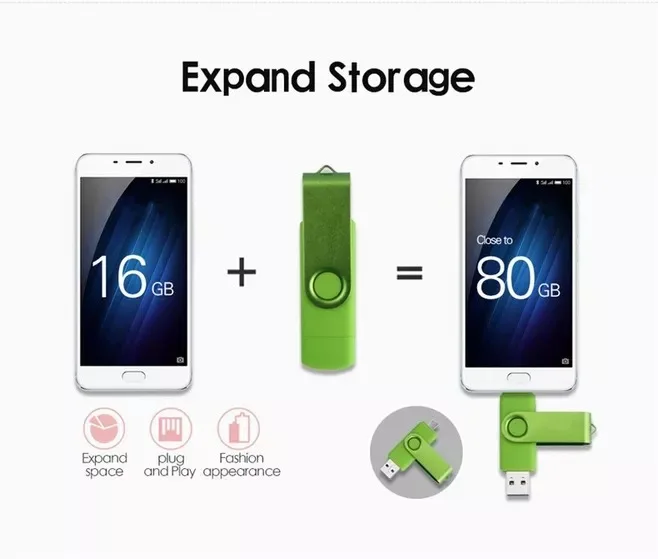 new style supported multi-platform 2/4/8/16/32gb key ring u-disk for mobile and computer - ANKUX.COM
