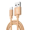 Factory custom aluminum cell phone charger micro usb charging multi core braided cable for Samsung for Android mobile phones