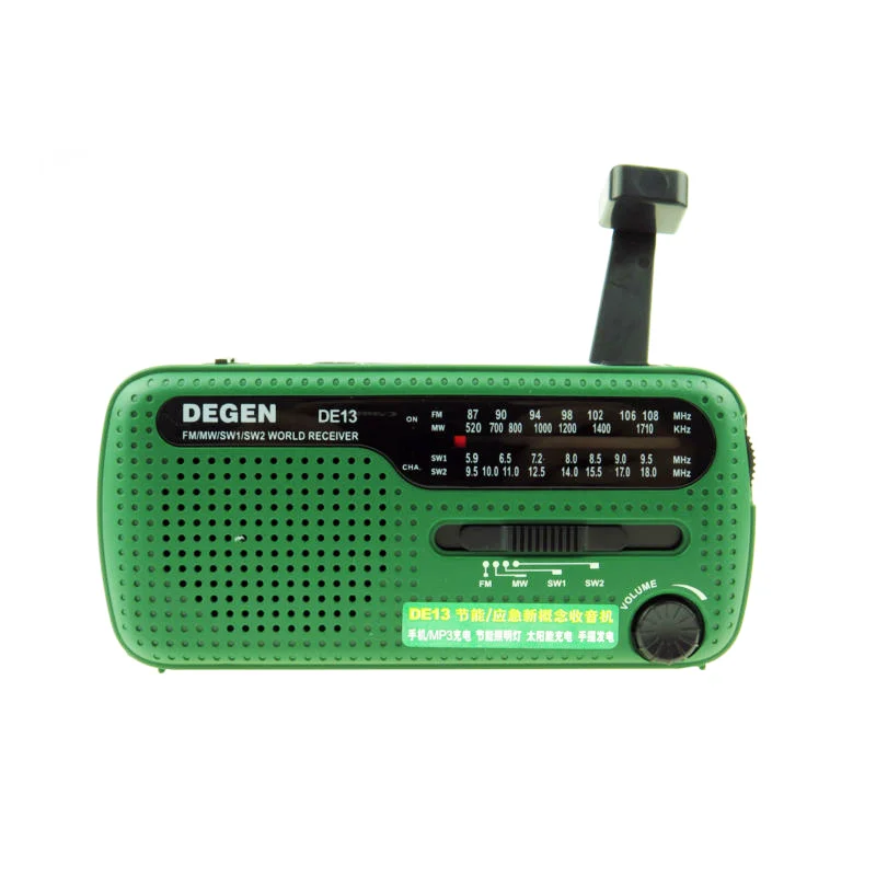 DEGEN DE13 FM AM SW Radio Crank Dynamo Solar Power Emergency Retro Radio  World Receiver Portable Radio|receiver Usb|receiver Adaptorreceive Digital  AliExpress | Crank Solar Radio Degen De13 Fm Am Sw Receiver Crank