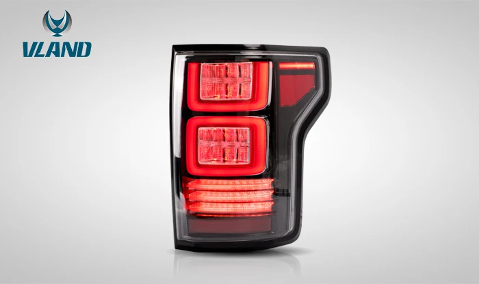 VLAND factory high quality for car for  FORD F150 2015 2016 2017 2018 taillight with full led and USA Version  with Red signal