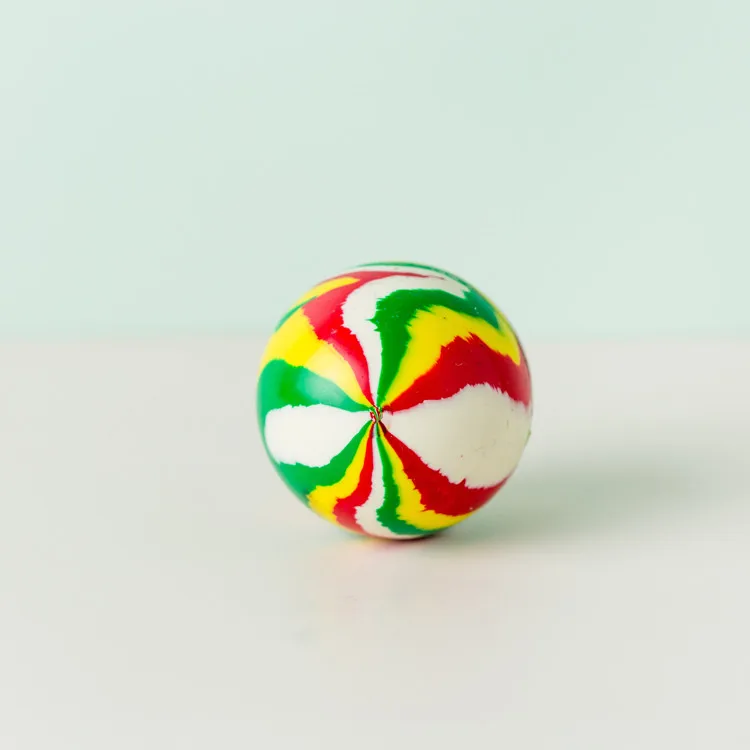 VIA TOYS hot sale vending machine 32mm marble solid color rubber bouncy balls  .jpg