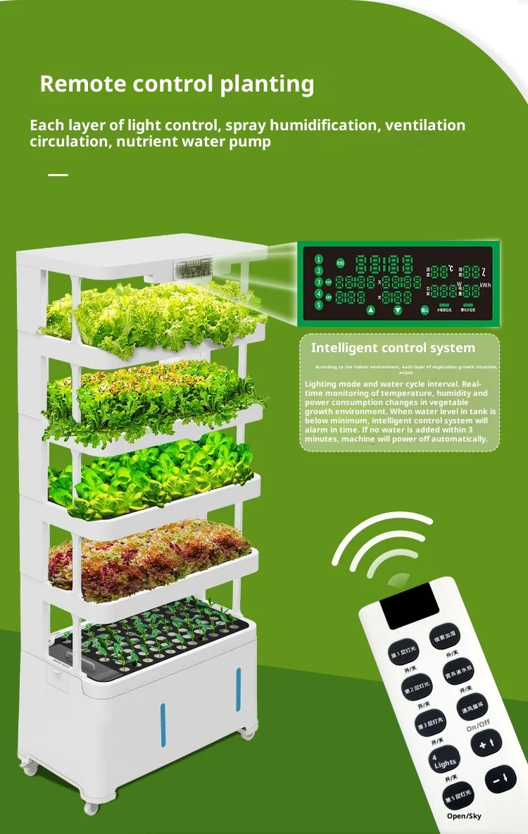 product a one rr we32 smart home automatic indoor hydroponic planting cabinet high productivity irrigation system hydroponics equipment-4