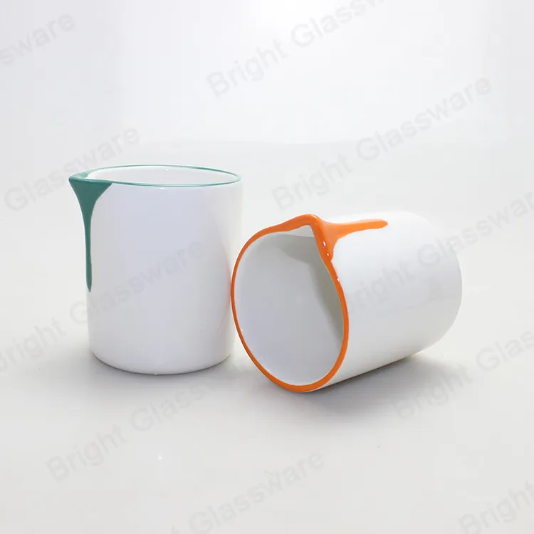Wholesale Customized Ceramic Massage Candle Different Color Ceramic