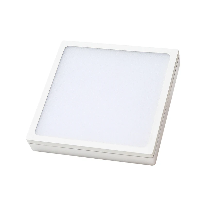 16W China Panel Light Supplier 6 8 16 24 Watt Surface BIS CE Ceiling Mounted LED Light Fixtures Square Surface Panel Light