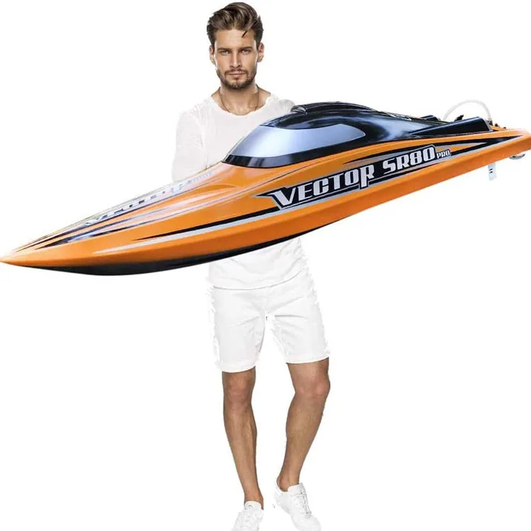 Wholesale Big Remote Control Boat For Adults 50mph Highspeed Rc Boat Waterproof With Self