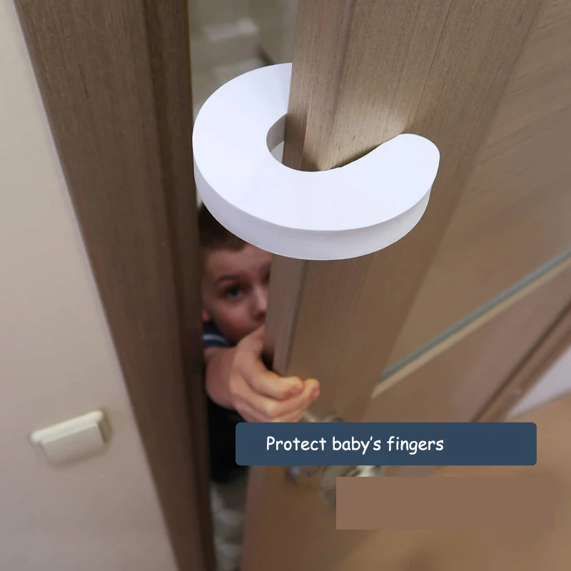 Baby Proofing Doors Made Easy With Soft Durable Foam Door Stopper Prevents Finger Pinch Injuries