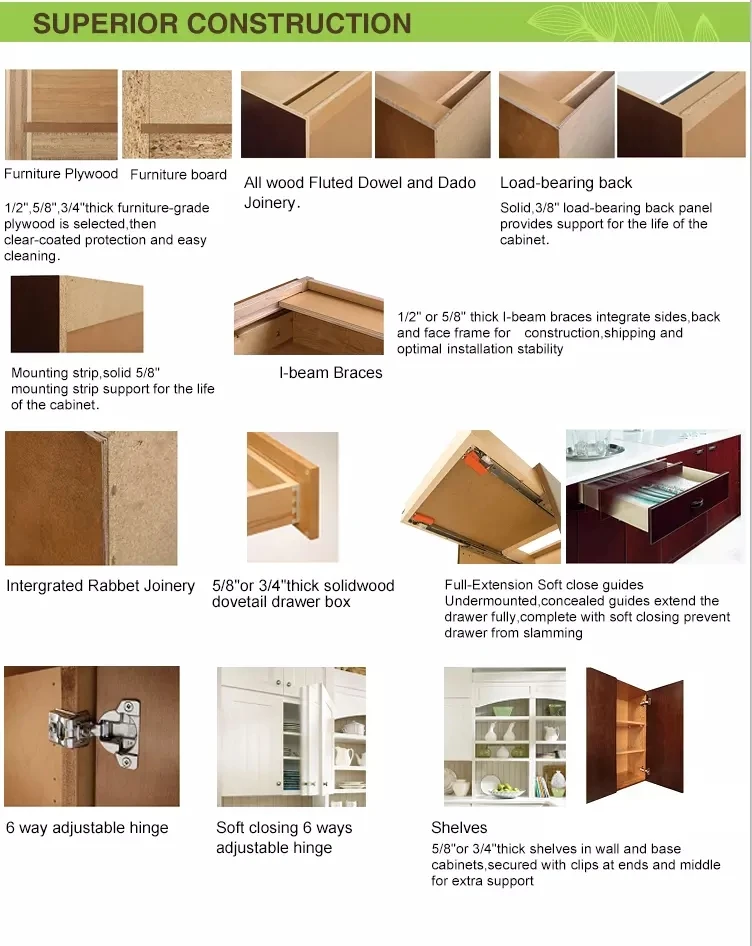 Y&r Furniture american craft kitchen cabinets Supply-16